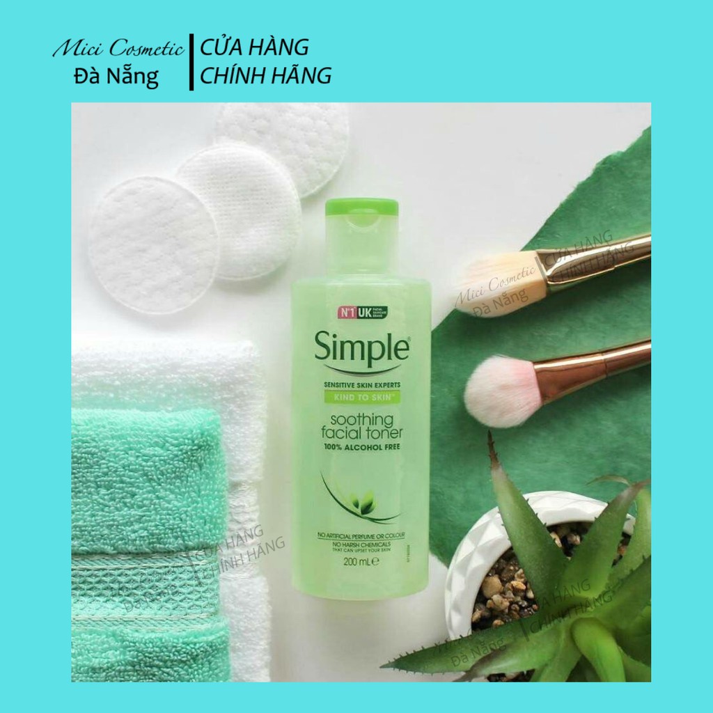 Nước Hoa Hồng Cân Bằng Da Dịu Nhẹ Simple Toner 200ml | BigBuy360 - bigbuy360.vn