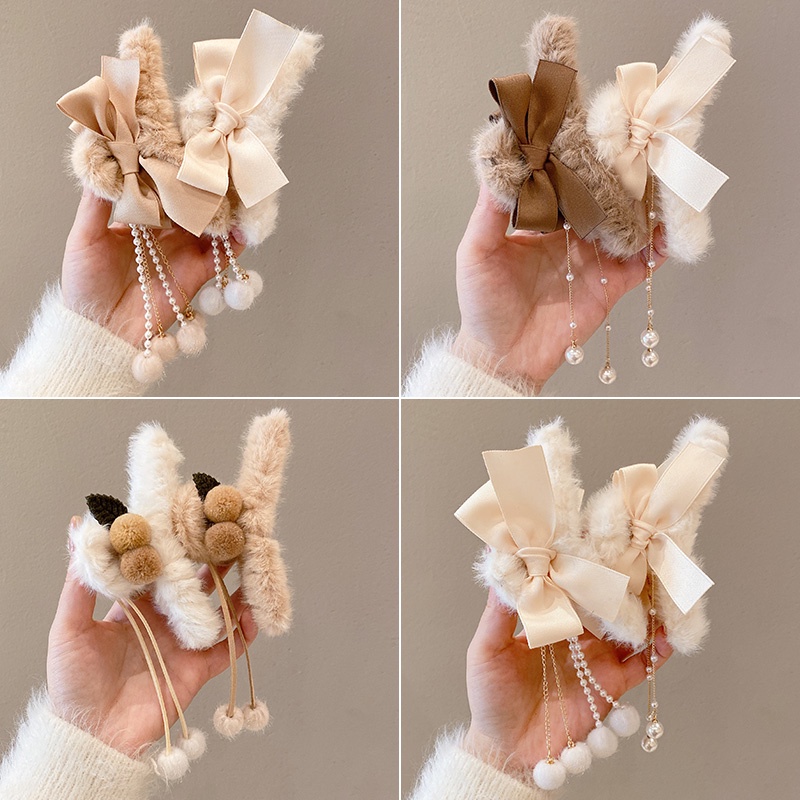 Kẹp Tóc Nơ To Dễ Thương Thời Trang Xu Hướng Hàn Quốc