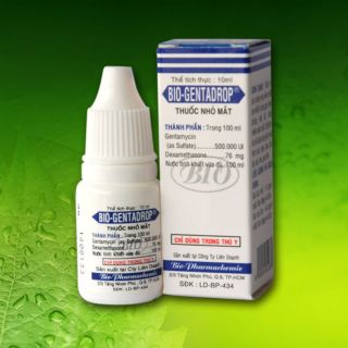Thuốc nhỏ mắt Bio Genta drop