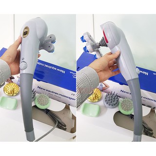 Máy massage cầm tay 7 đầu Hàn Quốc Welbutech Squirrel V-999