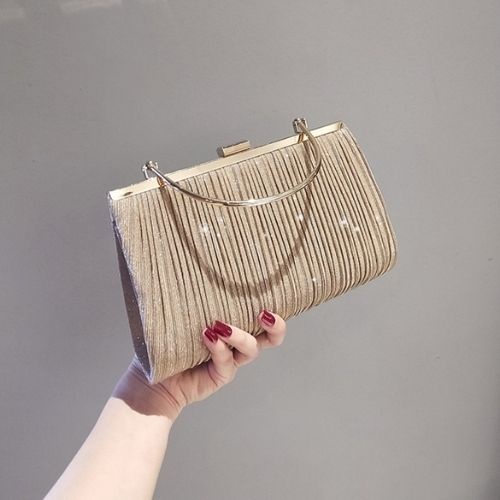 Clutch Túi Xách Nữ Đi Dự Tiệc Đẹp , Túi Ví Cầm Tay Nữ Đeo Chéo Kim Sa Lấp Lánh Sang Chảnh Cao Cấp - LISA