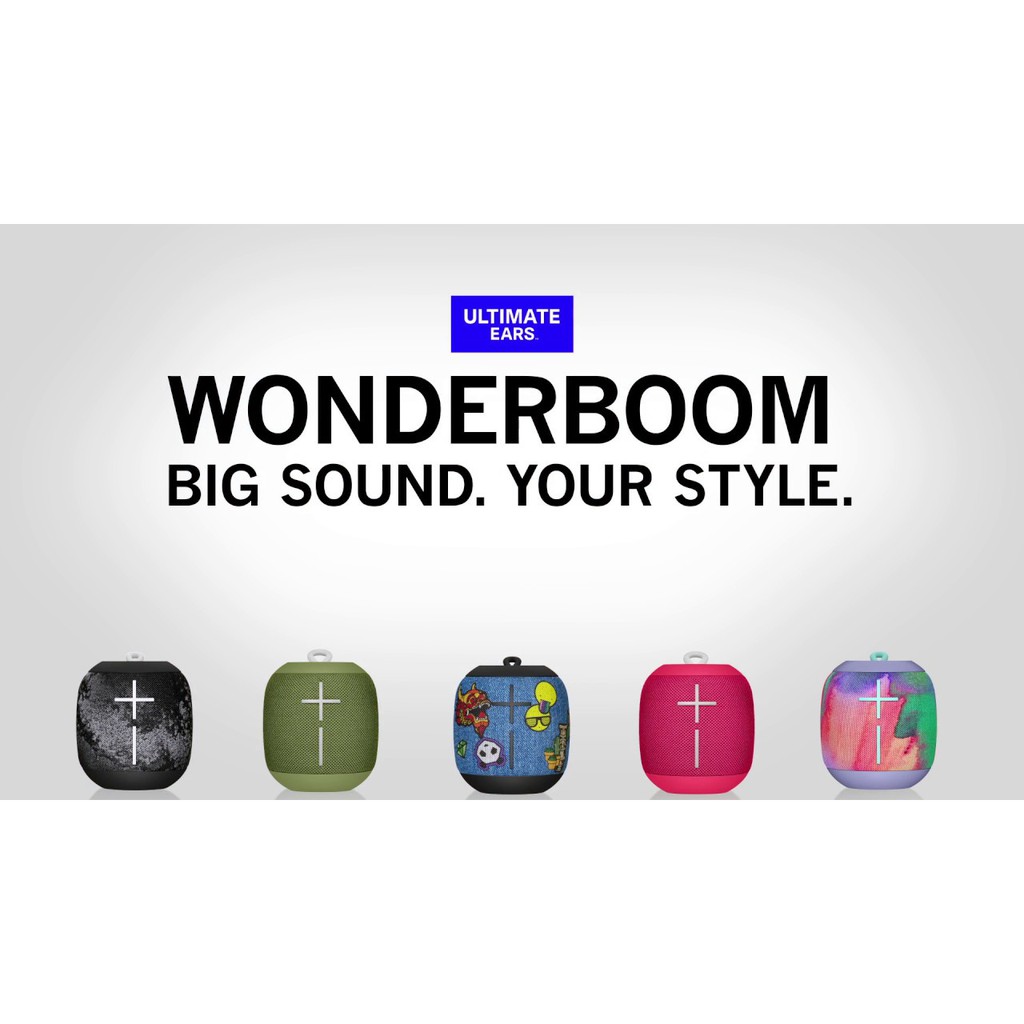 [Hoả Tốc - HCM] Loa Bluetooth Logitech Ultimate Ears WonderBoom / WonderBoom 2 FreeStyle CoreColors Speaker Chính Hãng