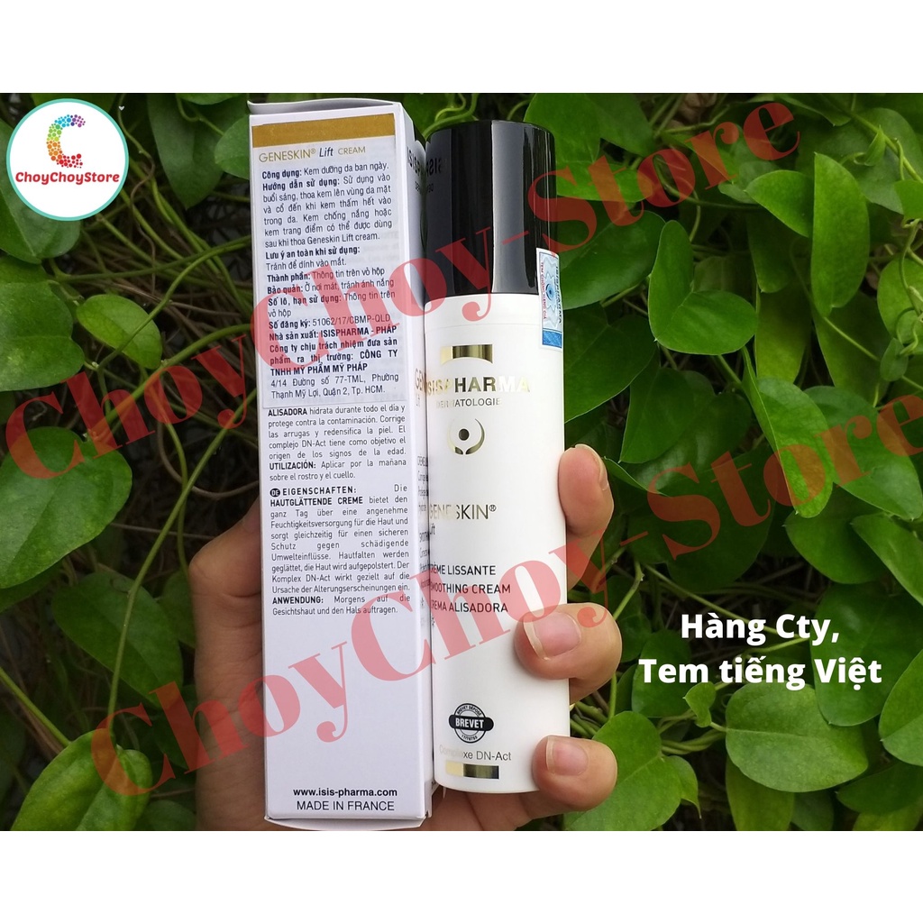 [TEM CTY] ISIS Pharma GENESKIN Lift Cream 50mL - Kem Dưỡng Da Ban Ngày