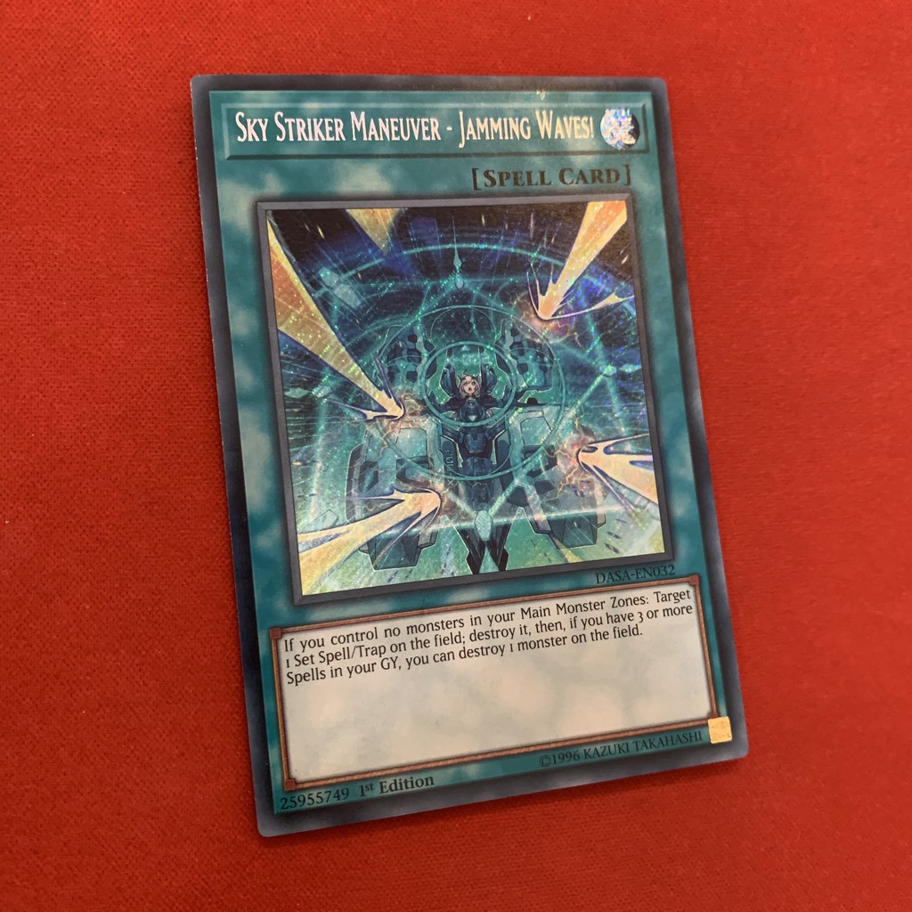 [EN-JP][Thẻ Bài Yugioh Chính Hãng] Sky Striker Maneuver - Jamming Waves!