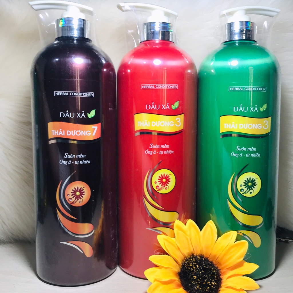 Dầu Gội Thái Dương 3 Chai 1100ml