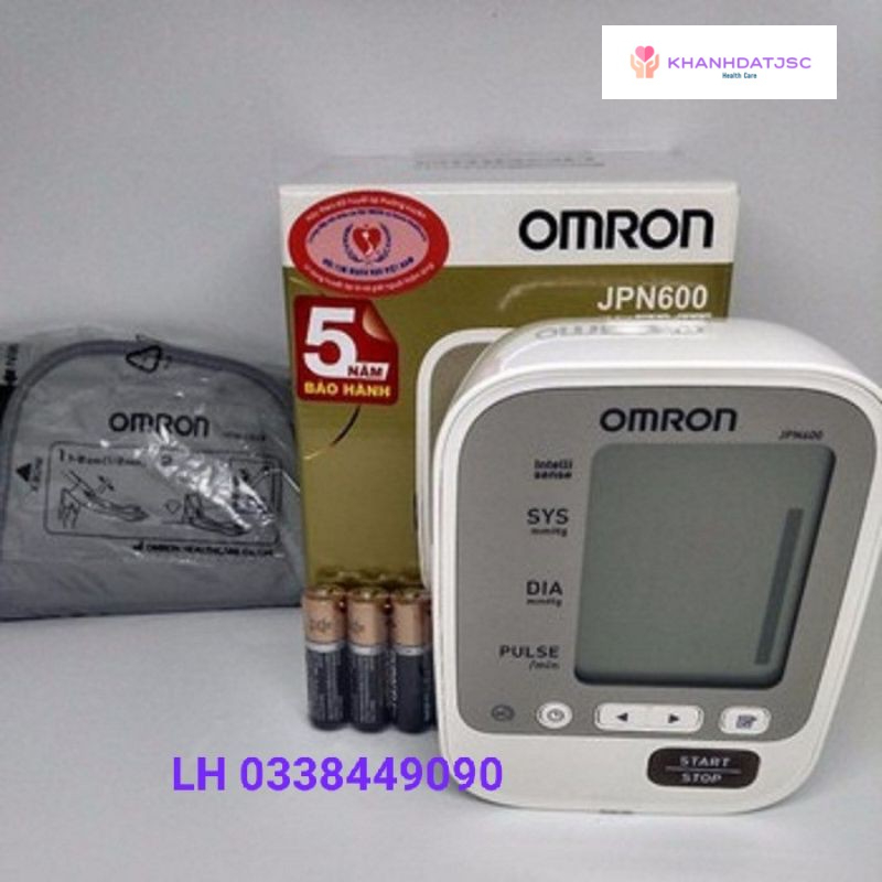 Máy đo huyết áp bắp tay OMRON JPN600 (Bảo hành 5 năm)