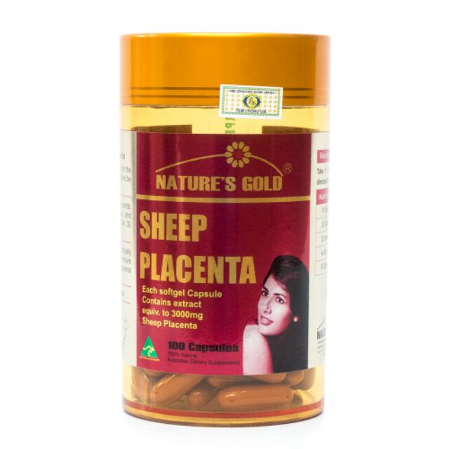 VIÊN NHAU THAI CỪU TỪ ÚC SHEEP PLACENTA | BigBuy360 - bigbuy360.vn