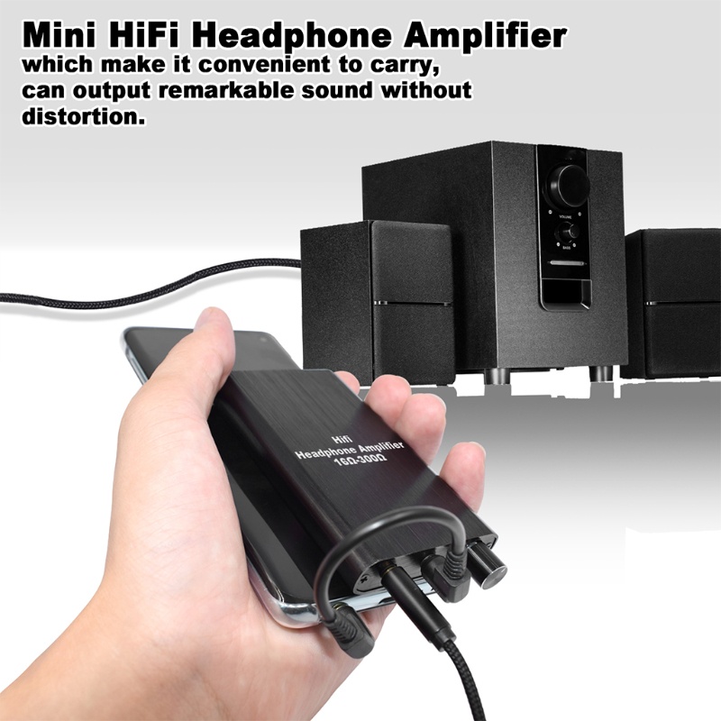 Bộ Khuếch Đại Âm Thanh Không Dây 3.5Mm Cho Điện Thoại / MP3 / MP4 / 16 Tiếng