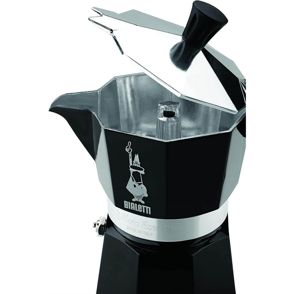 BIALETTI Ấm pha cà phê Bialetti Moka Express Nera 3 cup
