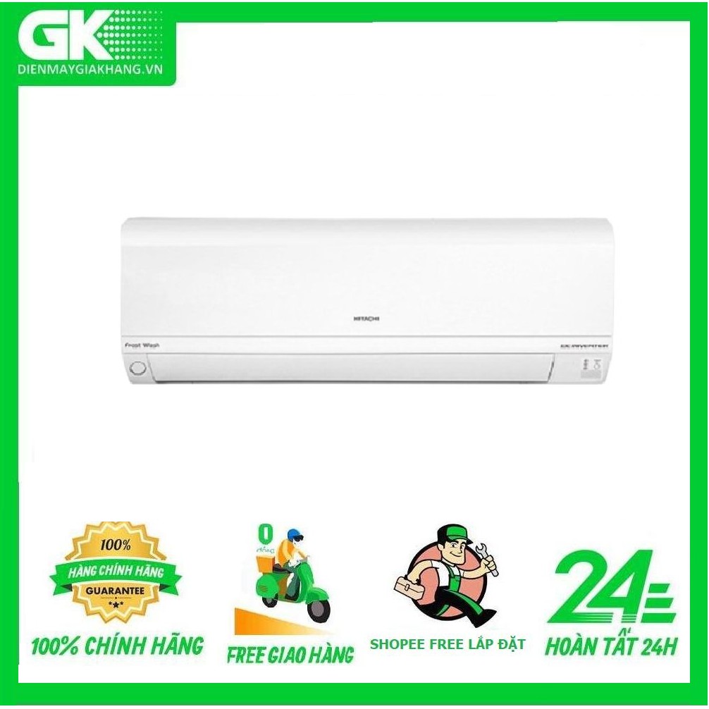 RAS-XJ13CKV- MIỄN PHÍ CÔNG LẮP ĐẶT-Máy lạnh Hitachi Inverter 1.5 HP RAS-XJ13CKV