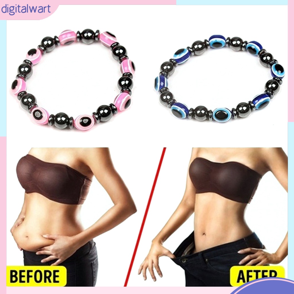 Vòng Tay Chuỗi Hạt Đá Hematite Giảm Cân Cho Nam Và Nữ