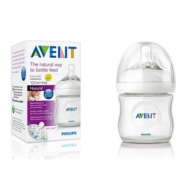 BÌNH SỮA BẰNG NHỰA KHÔNG CHỨA BPA AVENT SCF69x/13 125ml