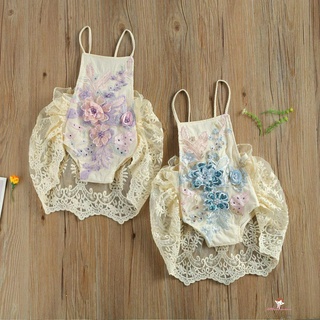 Jumpsuit Ren Hoa Dễ Thương Cho Bé Gái 7-0 - 24 Tháng Tuổi
