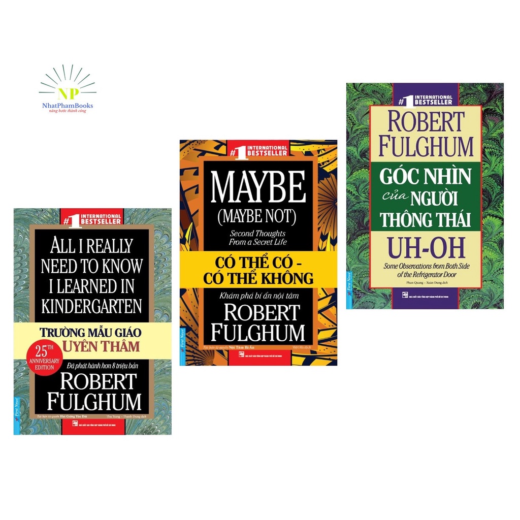 Sách - Combo Trường mẫu giáo uyên thâm + Góc nhìn của người thông thái + Có thể có, có thể không - FirstNews Tặng Kèm Bo