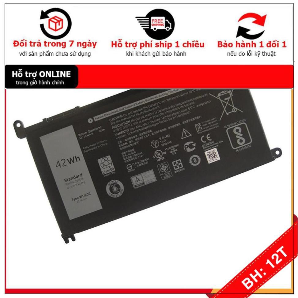 BH12TH . Pin laptop Dell Inspiron 13 5368 5379 7368 7378 Inspiron (WDX0R) - Original