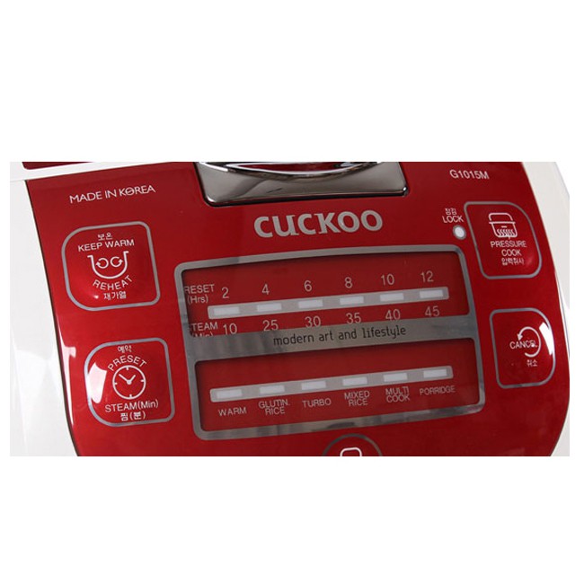 [Mã ELHADEV giảm 4% đơn 300K] Nồi cơm áp suất điện tử Cuckoo CRP-G1015M