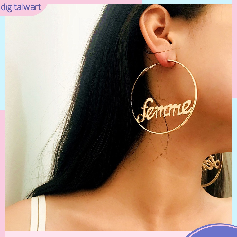 Khuyên tai dạng vòng thời trang dành cho phái nữ