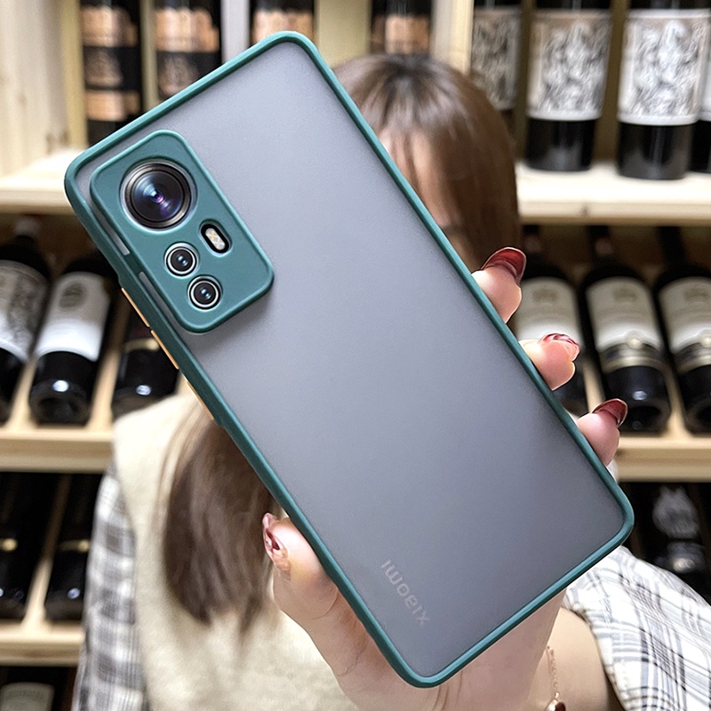 Ốp Điện Thoại Silicone TPU Mềm Màu Kẹo Cho Xiaomi 12 Pro