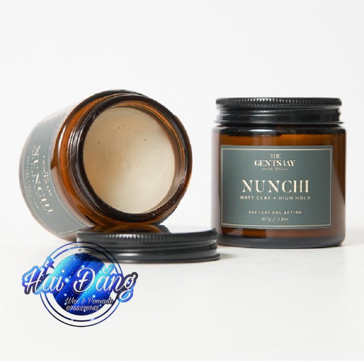 [ Chính Hãng ] Sáp vuốt tóc Nunchi Matte Clay - The Gents Bay