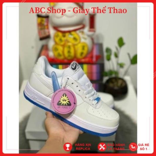 [FreeShip - Hàng Đẹp Xịn] GIẦY AF1 ĐỔI MÀU UV CAO CẤP, Giầy Air Fore Trắng Ra Nắng Chuyển Màu