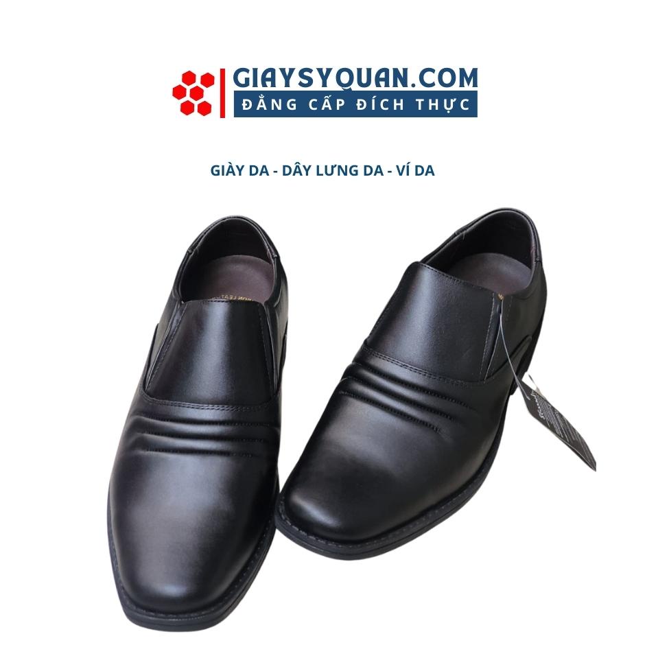 Giày Lười Cao Cấp Da Cừu, Đế Hơi ASECO 32 Mã 714AIR - ĐEN - Bảo Hành 12 Tháng