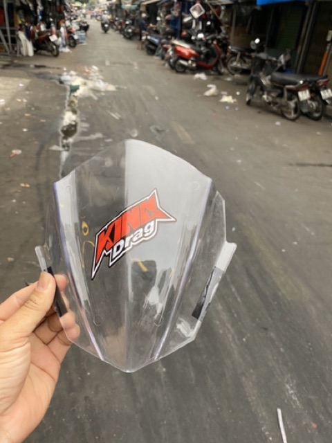 Chắn gió King Drag cho xe Ex150 &amp; Winner