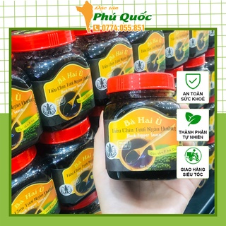 Combo 10 hũ Tiêu Chín Ngào Đường Đặc Sản Phú Quốc Bà Hai Ù 200g/lọ