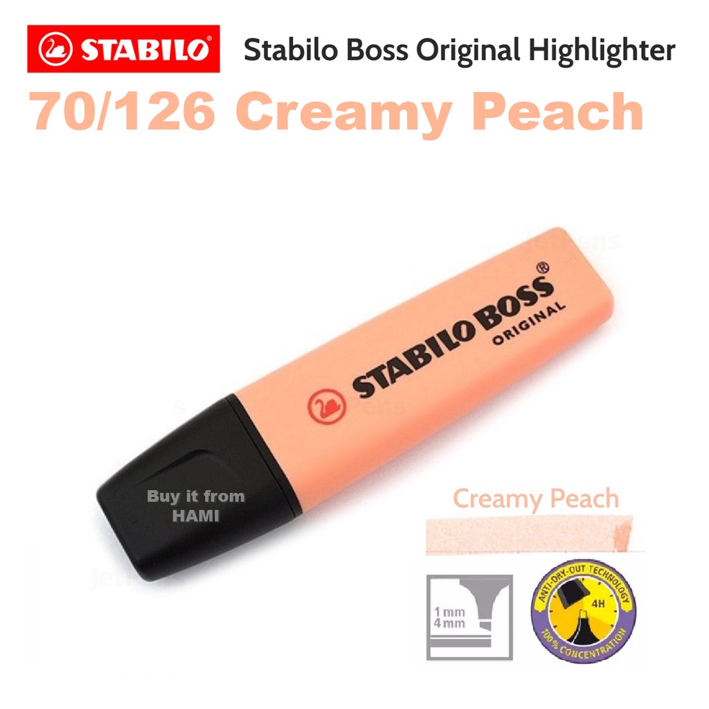 Bút dạ quang Stabilo Boss Original Highlighter -  Pastel Colors