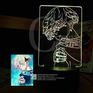 [ẢNH SHOP TỰ CHỤP] Đèn Ngủ Tokyo Revengers Chifuyu Matsuno Type 03 ATKR0403 16 màu tùy chỉnh COMPASHOP