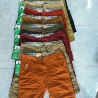 Quần short kaki nam