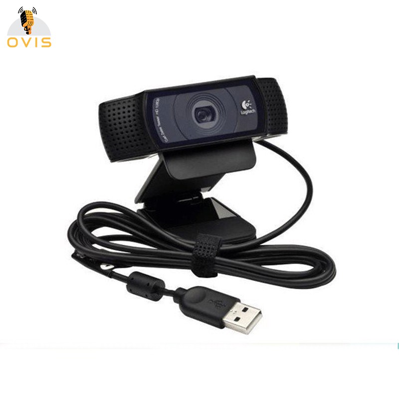 [BH 24 THÁNG] Webcam Máy Tính Logitech C920 Pro Chất Lượng HD 1080p, Tích Hợp Micro Stereo, Tự Lấy Nét