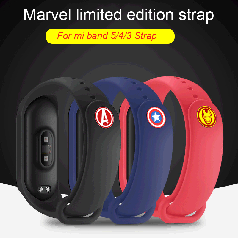 Dây Đeo Thay Thế Chất Liệu Silicon Màu Trơn Cho Xiaomi Mi Band 6 / 4 / 6