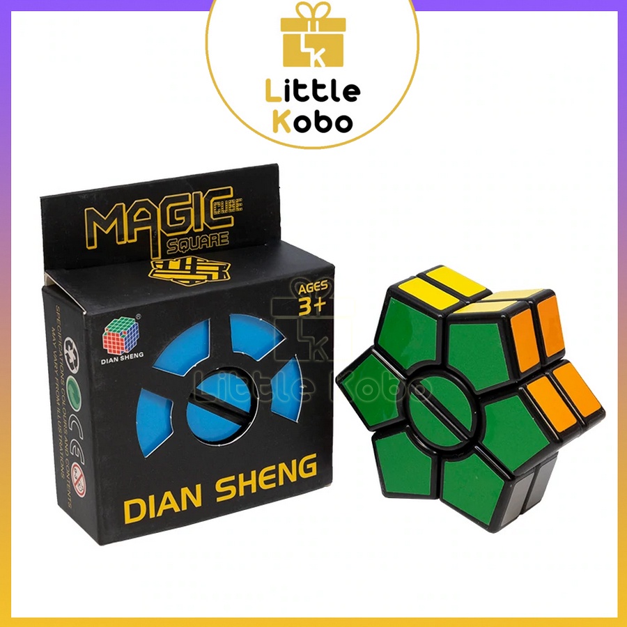 Rubik Biến Thể DianSheng 2-Layer Super Square-1 Star Rubic Đồ Chơi Trí Tuệ