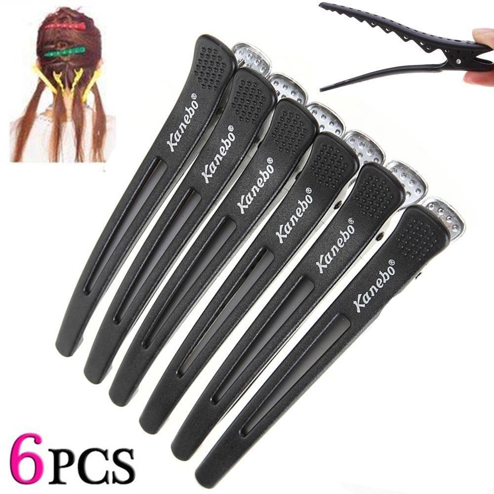 IVORY Kẹp Tóc Nơ Màu Đen Chuyên Dụng Cho Salon Làm Tóc