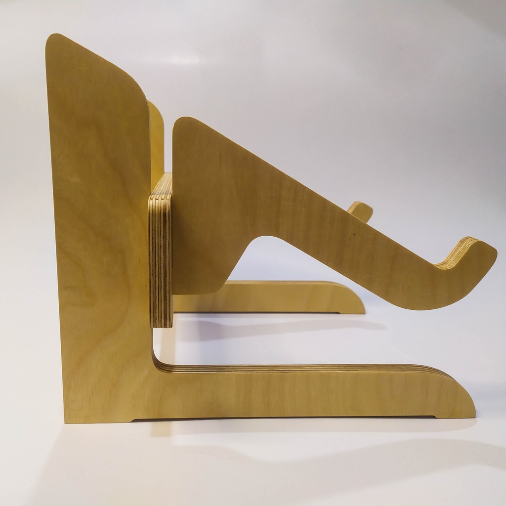 Wooden Laptop Stand - Giá Kệ Đỡ Tản Nhiệt Laptop, chất liệu gỗ Plywood cao cấp nhập khẩu