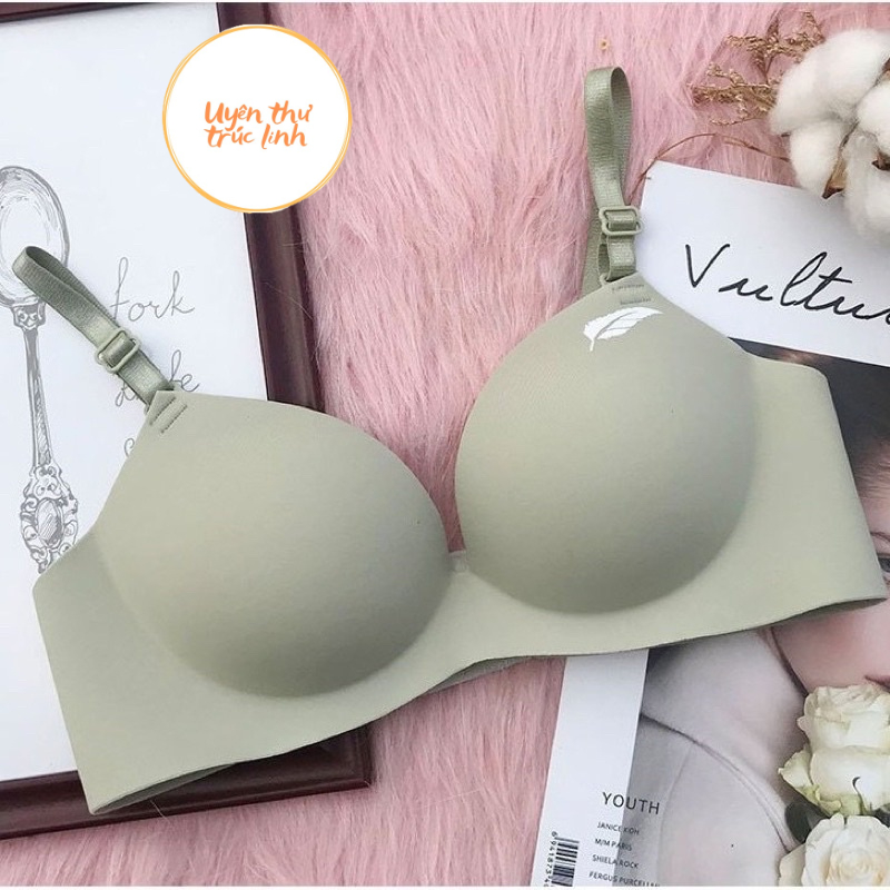 Áo lót đúc su hình lông vũ FOY+COY mút dày 3cm nâng ngực đẹp cho cac chị em gái