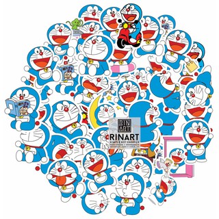 Decal ủi nhiệt hoạt hình Doremon | Logo Sticker Patch in áo ủi trực tiếp lên vải - Rinart.vn