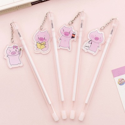 Bút treo heo hồng bút lợn treo BT19 bút cute bút dễ thương