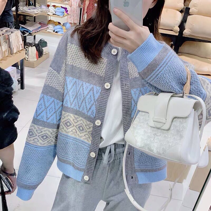 Áo Cadigan Thổ Cẩm