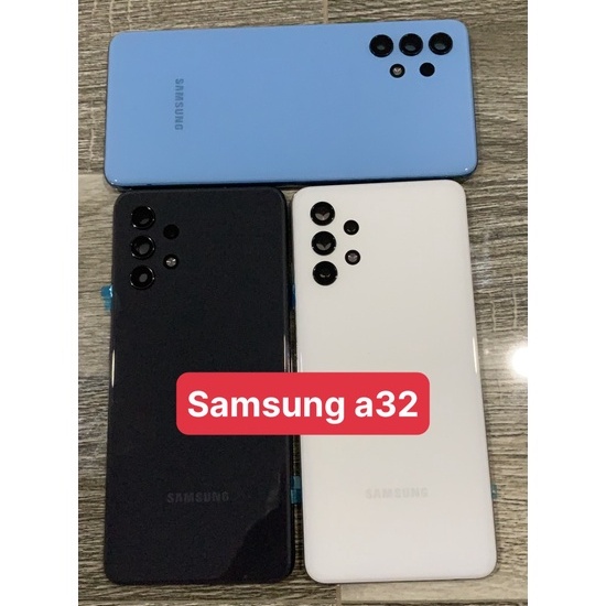 Bộ vỏ samsung A32 / 4G gồn sườn,lưng,phím,kính cam