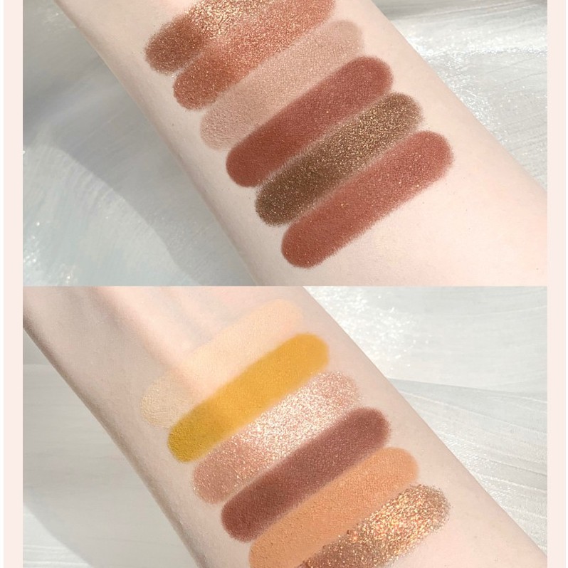 Bảng phấn mắt Glam Colour 12 ô vỏ trong suốt Sena Beauty | BigBuy360 - bigbuy360.vn
