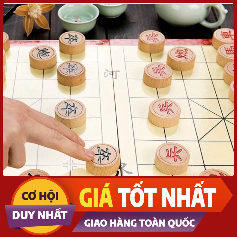 ) Cờ gỗ Vương Thiên Nhất 4cm