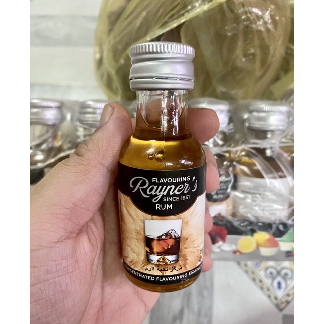 Hương mùi Rum Rayner lọ 28ml