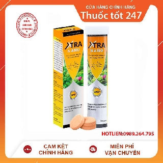 XTRA NANO - Viên Sủi Hỗ Trợ Điều Trị Viêm Xoang [Chính Hạng]