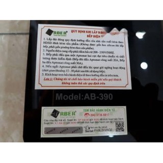 Bếp từ đôi Arber AB-390 (hàng chính hãng)