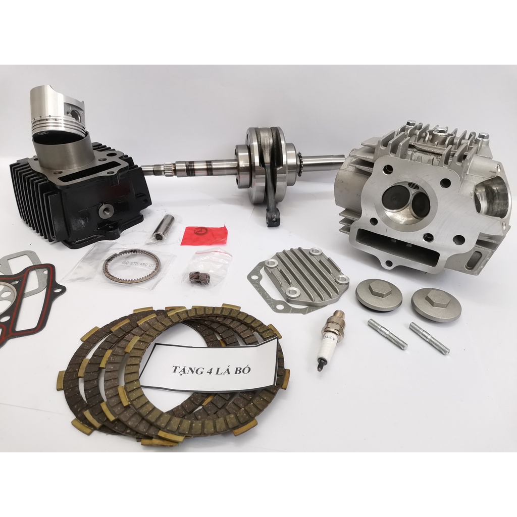 Full bộ đầu bò+lòng hơi+tay dên Dream 100 đóng số 49cm có tặng kèm 4 lá bố