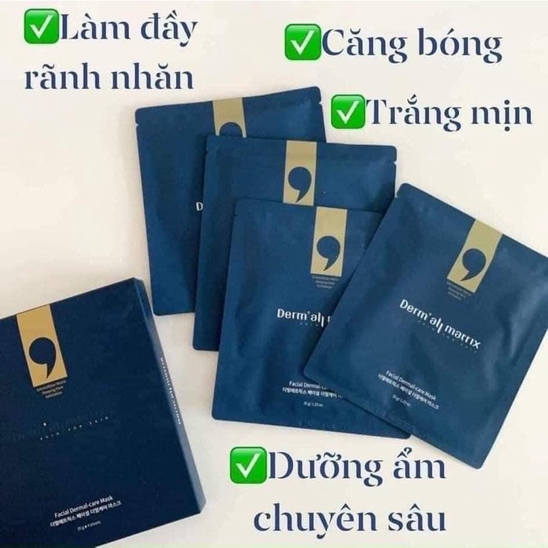 Mặt nạ ma thuật Derm all Matrix hộp 4 miếng Hàn Quốc