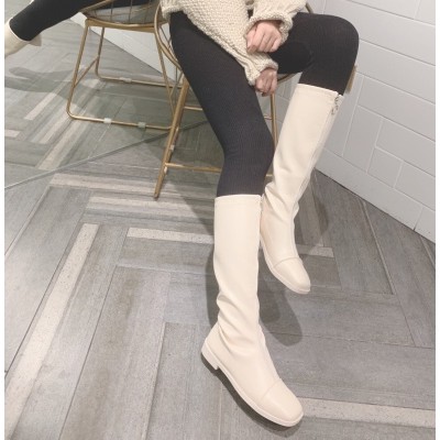 Boot Nữ Da Cao Cổ Khóa Trước Cá Tính - MPS162 [HÀNG ORDER] | BigBuy360 - bigbuy360.vn