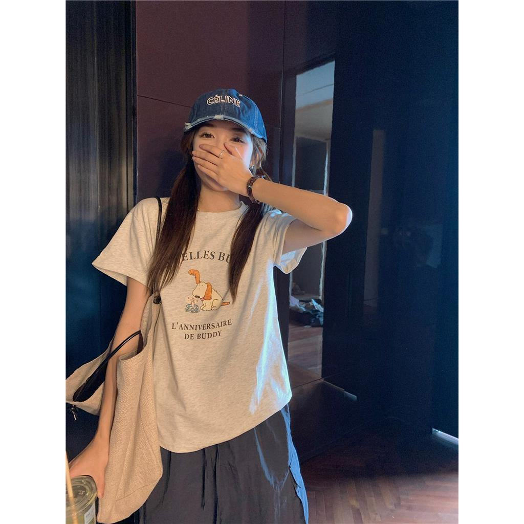 Áo Thun Cotton Tay Ngắn Phong Cách Mới Mùa Hè 62832