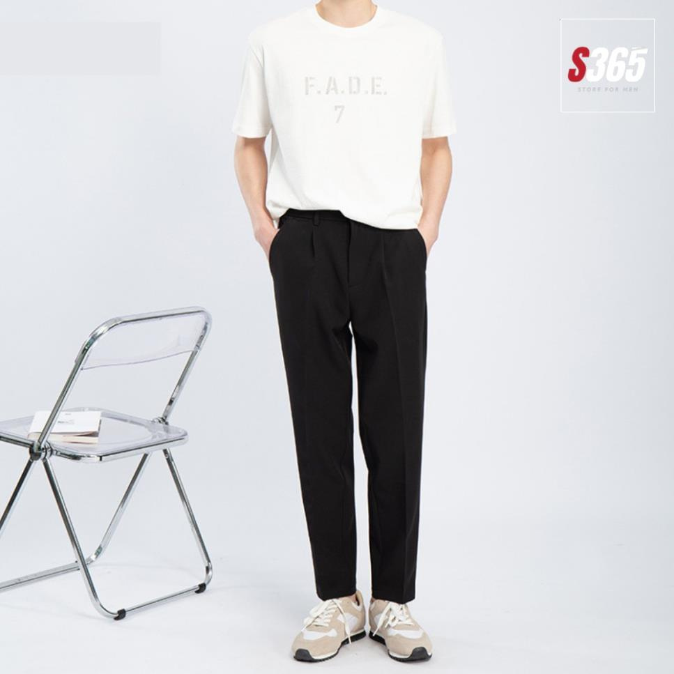 Quần âu nam ống rộng 1 nút cài giữa chất vải Nano thoáng mát thời trang S365 - JBA01 | BigBuy360 - bigbuy360.vn